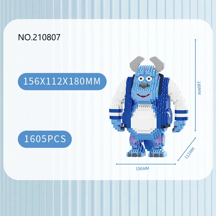 Mini Ladrillos Animales Figura Animales Animales Animales Animales Animales Animales Animales Animados Juguetes Monstruos Universitarios Foto 4 de 4