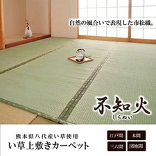 Tatami Japanese Mat Rush Japan Grass Ikehiko Carpet Floor Shiranui Igusa Rug