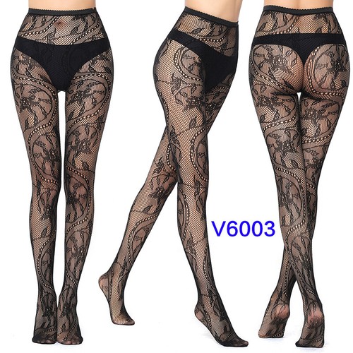 Socks Sexy Ladies Stockings Sheer Lace Tights Women Spandex Pantyhose  Pattern | eBay
