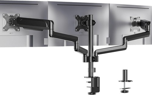 {Read Description}WALI Triple Monitor Arm for 17"- 27" Screen, Adjustable Gas Sp