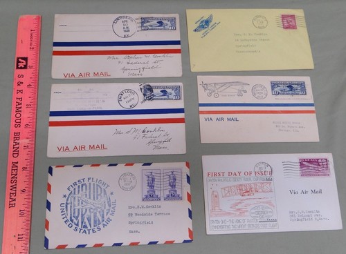 Lot of 12 First Day Covers, Air Mail C .1 928-38 - Picture 2 of 3
