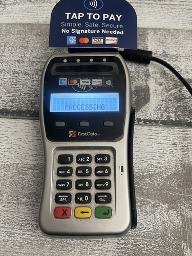 Machine à cartes de crédit NFC/IP First Data FD130 EMV & First Data FD 35 - Photo 10/14