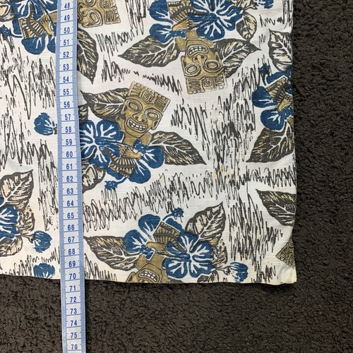 KUTA LINES Mens Vintage Aloha Hawaiian Tiki Polynesian Short Sleeve Shirt Size M - Picture 5 of 6