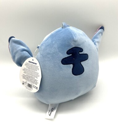 Squishmallows Stitch With Sushi Plush - 8 Inch Medium Blue Stuffed Animal Toy