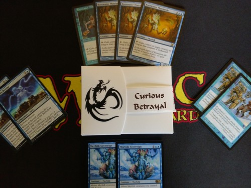 MTG Casual WU Rootwater Matriarch Merfolk Control Deck w/ Deck Box & Sleeves - Picture 7 of 9