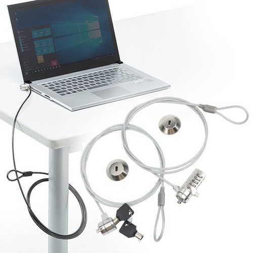 Laptop Password Lock Key Lock Anti-theft Lock Tablet Universal Security Wire - 第 11/14 張圖片