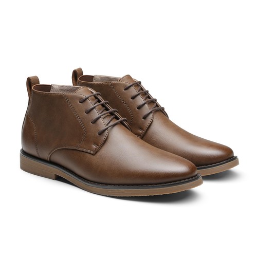 Botas chukka informales de vestir clásicas para hombre ligeras cómodas zapatos para respirar - Imagen 16 de 17