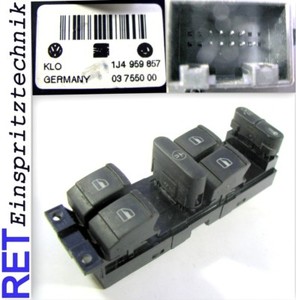 Schalterkonsole Fensterheber 1J4959857 VW Golf original