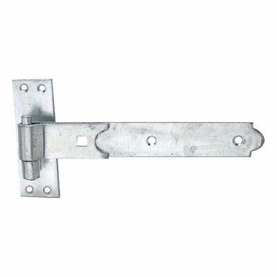 8 x Flat Hook & Band SHED Door Hinges GALVANISED 600mm x 50mm x 4.5mm 