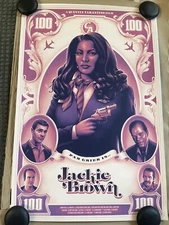 Jackie Brown Quentin Tarantino Daniel Castro Maia Poster Print Art 24x36 Mondo