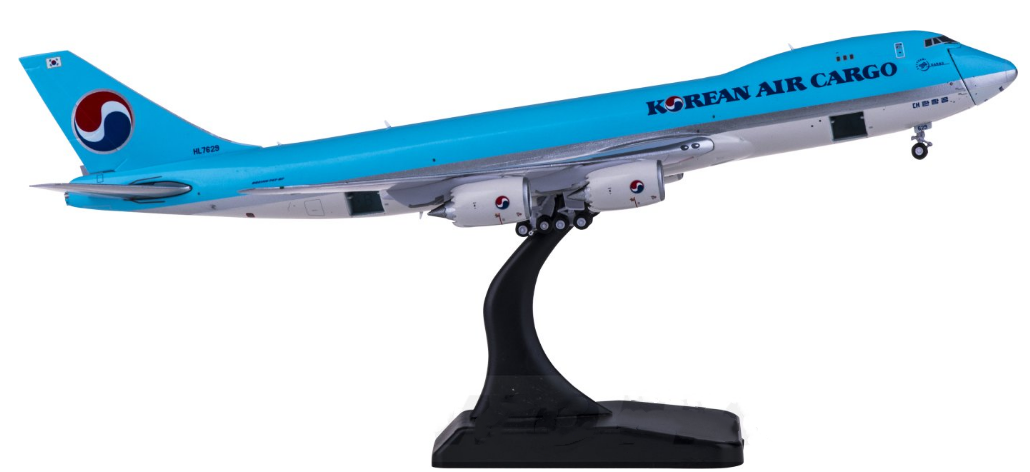 1:400 JC Wings KOREAN AIR CARGO BOEING 747-8 Aircraft Diecast