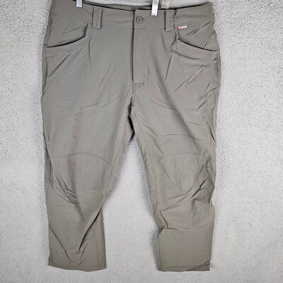 Simms Fishing Pants Mens 38 Nylon Stretch Outdoor Nature Hiking