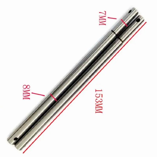 2Pcs Main Rotor Shaft For Align Trex 500 ESP Pro RC Helicopter Toys 8*153mm - Picture 16 of 24