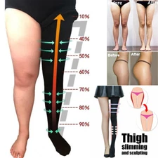 2SIZEDOWN COMPRESSION PANTYHOSE Women Legs Shaper Pants Slimming Tights Stocking