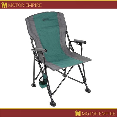 hard arm folding camp chair