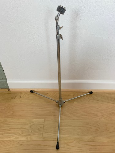 Star Pearl 60s Vtg Lightweight Flat Flush Bsae CYMBAL STAND Floor Holder Japan - Picture 2 of 6