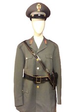 POLIZIA CINTURONE CON FONDINA PER BERETTA 34 - REGIO ESERCITO MILIZIA SAM BROWNE