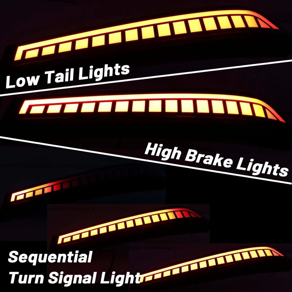 Luz trasera LED ahumada para Toyota 4Runner 2014-2023 maletero pilar lámpara de freno Foto 2 de 4