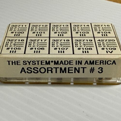 American Brass KWM Clock Bushings Assortment-No. III - 100 pc - Picture 3 of 4
