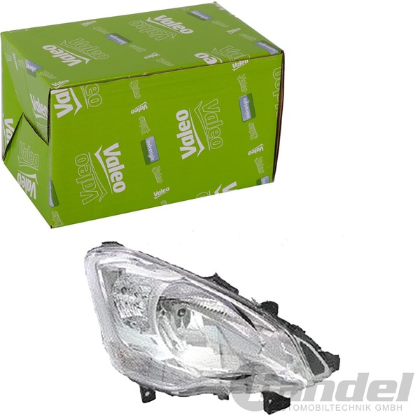 Valeo H4 Scheinwerfer Rechts Passend FüR CitroËN Berlingo Peugeot Partner | 0437-image