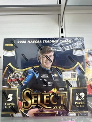 2026 Panini Select Racing Hobby Box Factory Sealed