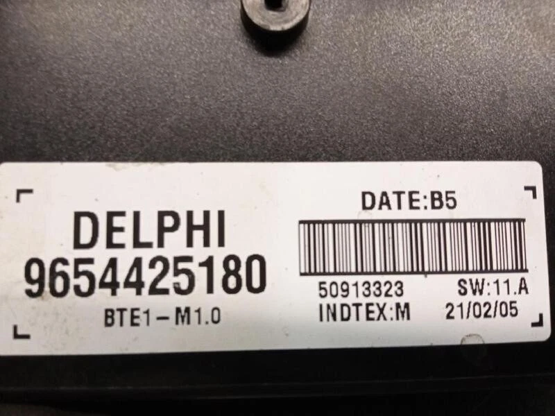 9654425180 centralina confort per PEUGEOT 307 CC (S1) 2.0 16V CAT 2003 5554916 - Immagine 4 di 4