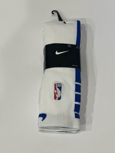 Nike NBA Authentic Socks Power Grip White Player Team Issued Knee High XL
