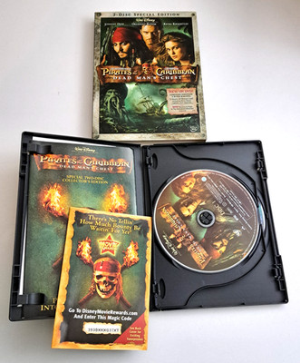 Pirates of the Caribbean Dead Mans Chest DVD 2006 2-Disc Special Edition