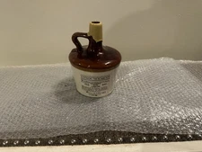 EVAN WILLIAMS KENTUCKY BOURBON EARTHSTONE CERAMIC JUG  1980 EMPTY