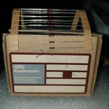 ROE SK1 VINTAGE 8K2 5% 1/4W CARBON RESISTORS MARSHALL AMP EQ PIHER QUALty! 50pcs