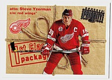 1997-98 DONRUSS PRIORITY #209 STEVE YZERMAN Detroit Redwings Hockey Card