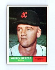 1961 Topps #106 Whitey Herzog
