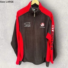 HOLDEN MOTORSPORT VINTAGE HALF ZIP FLEECE JUMPER Size L