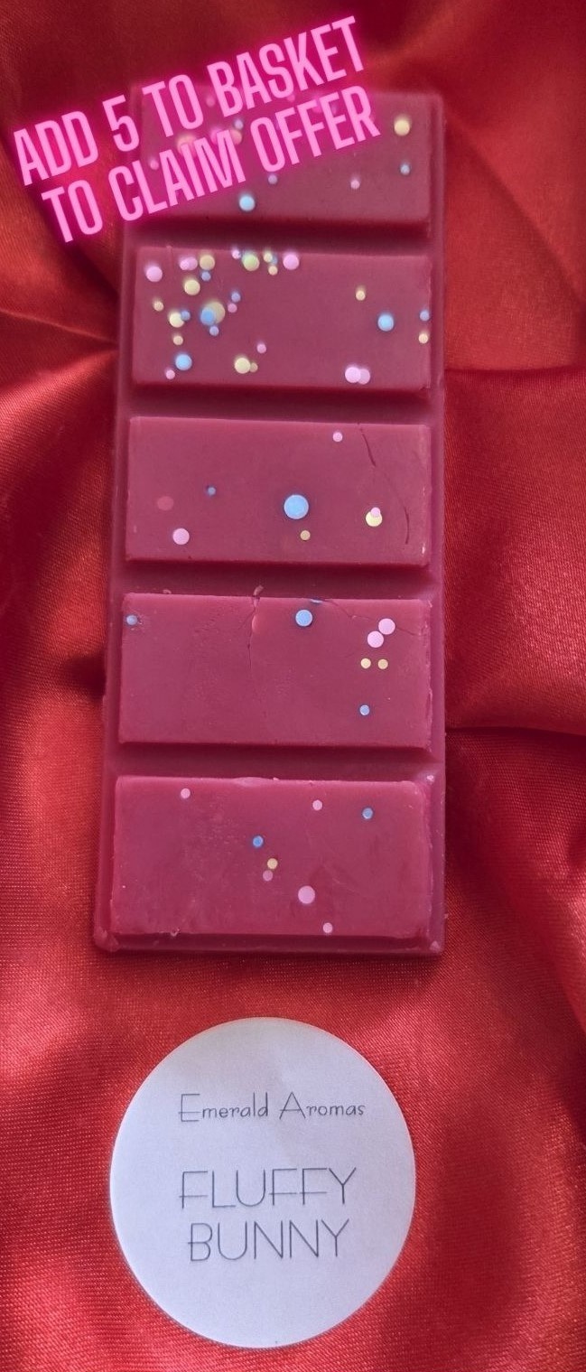 Wax Melts Large 50g Fluffy Bunny Ostern Handarbeit portofrei 4 kaufen 1 gratis erhalten