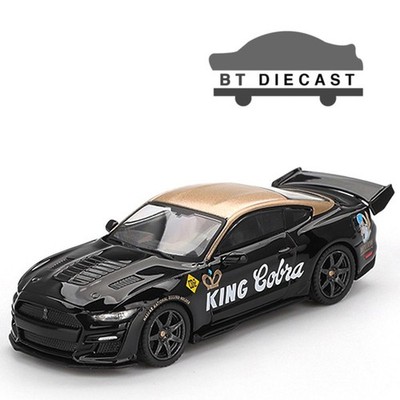 MINI GT SHELBY GT500 GT 500 DRAGON SNAKE CONCEPT 1/64 GOLD / BLACK MGT01130