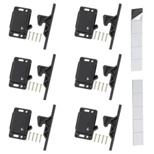 6 Pack Cabinet Door Latch/RV Drawer Latch 10 Pull Force Latches for Home
