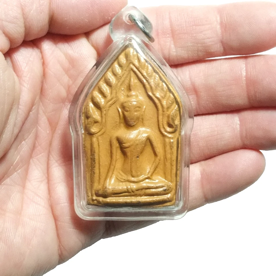 Khun Paen LP Tad Wat Chaina • Com Certificado • Amuleto Tailandês Sorte Poderosa Amor - Imagem 3 de 4