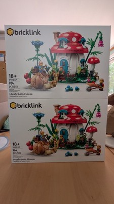 [2 Item Count] Lego Bricklink Designer Series set 910037 Mushroom House Village
