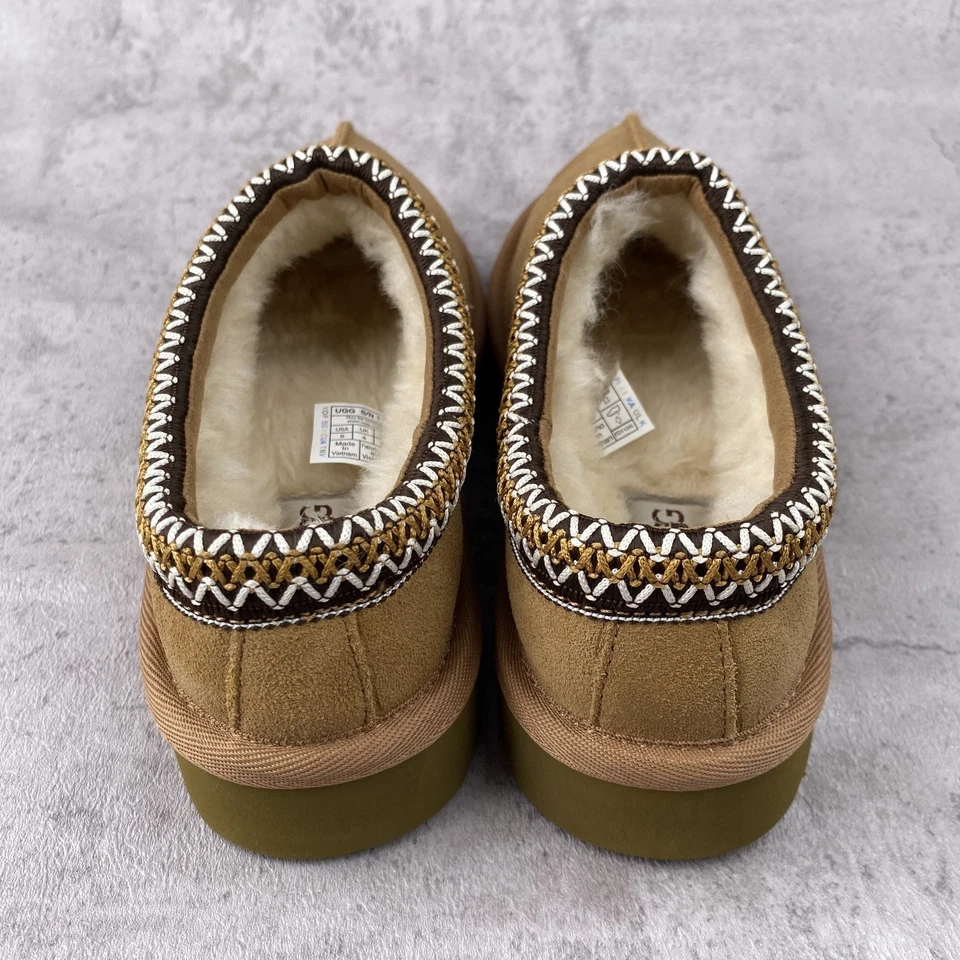 Тапочки женские UGG Tasman II каштановые UGG выбор размера - Изображение 4 из 4