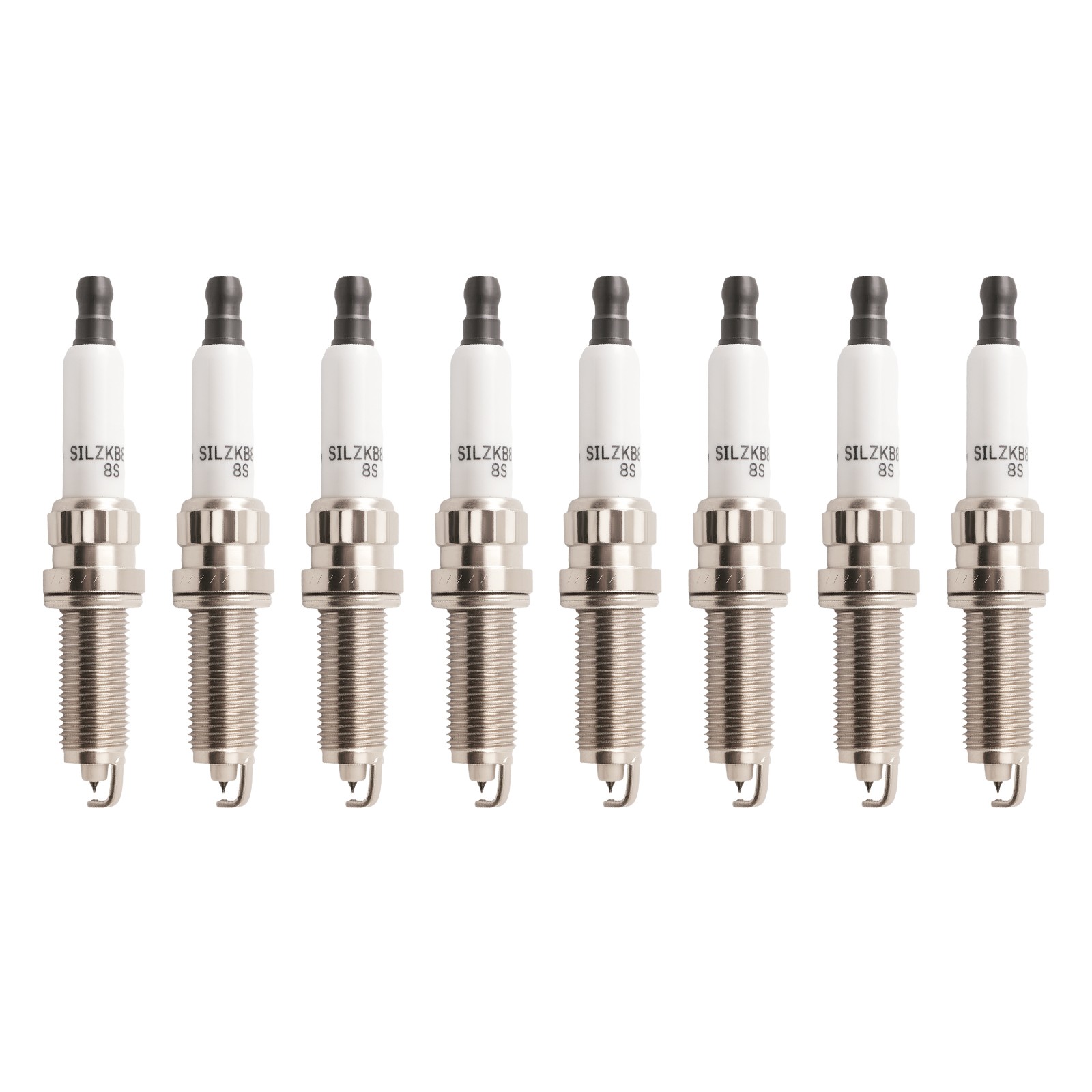 8x Spark Plugs for BMW 550i 650i 750i M5 M6 X5 X6 4.4L SILZKBR8D8S