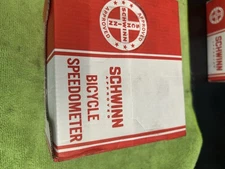 VINTAGE NOS SCHWINN HURET 20” SPEEDOMETER HEAD 08 436 IN ORIGINAL BOX W/MANUAL