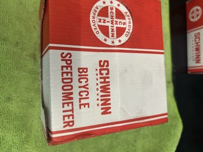 VINTAGE NOS SCHWINN HURET 20” SPEEDOMETER HEAD 08 436 IN ORIGINAL