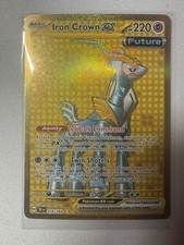 Pokémon Iron Crown EX SV05 Temporal Forces Hyper Rare Holo 220 NM  216/162 on eBay