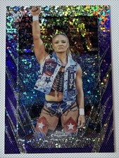 Ivy Nile 2026 Topps Chrome WWE Card #181 PURPLE MINI DIAMOND REFRACTOR /75