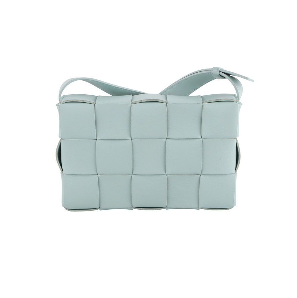 Bottega Veneta Intrecciato Cassette Crossbody Bag / 33263-2 Bottega Veneta Intrecciato Cassette Crossbody Bag / 33263-2