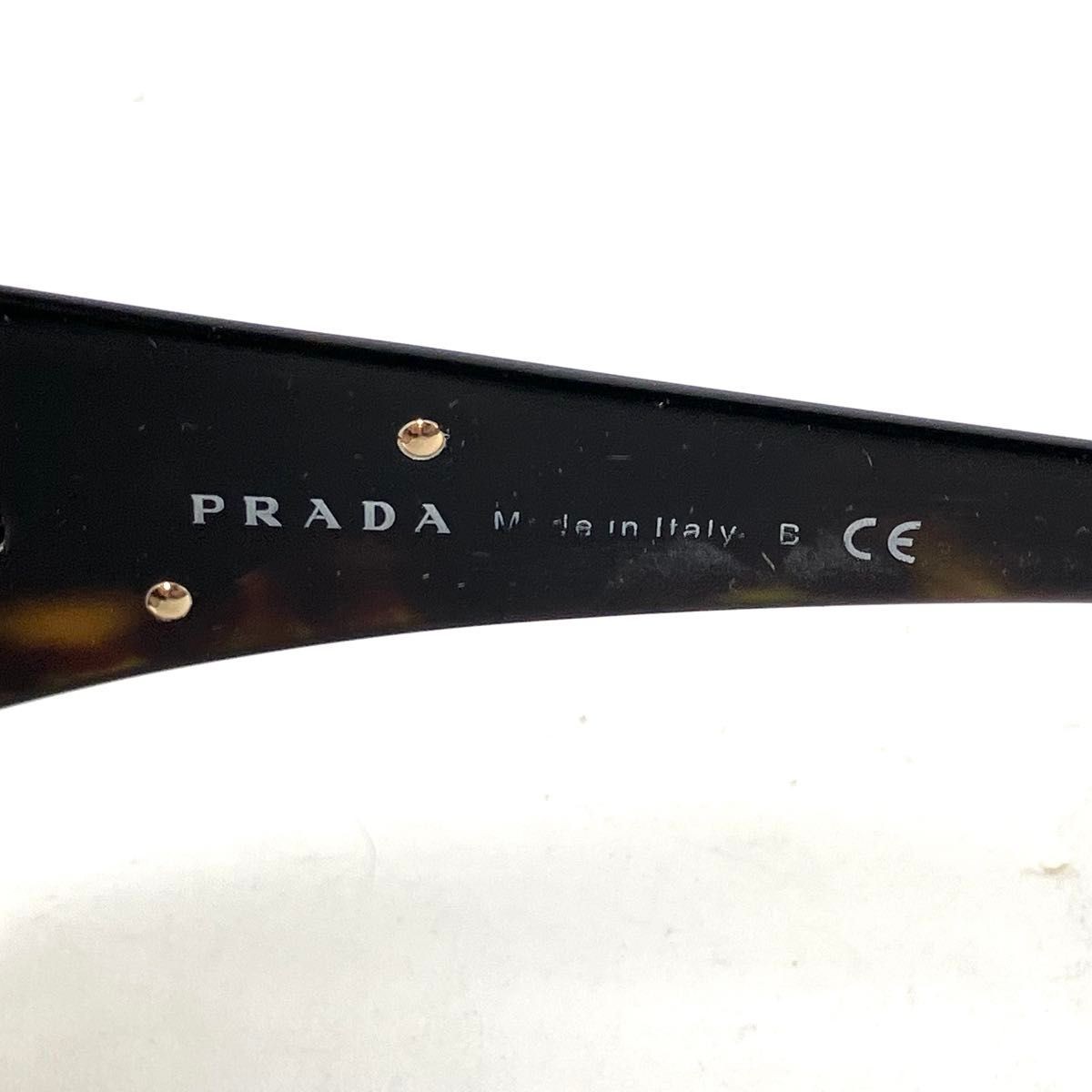 PRADA sunglasses triangular logo plate tortoisesh… - image 9