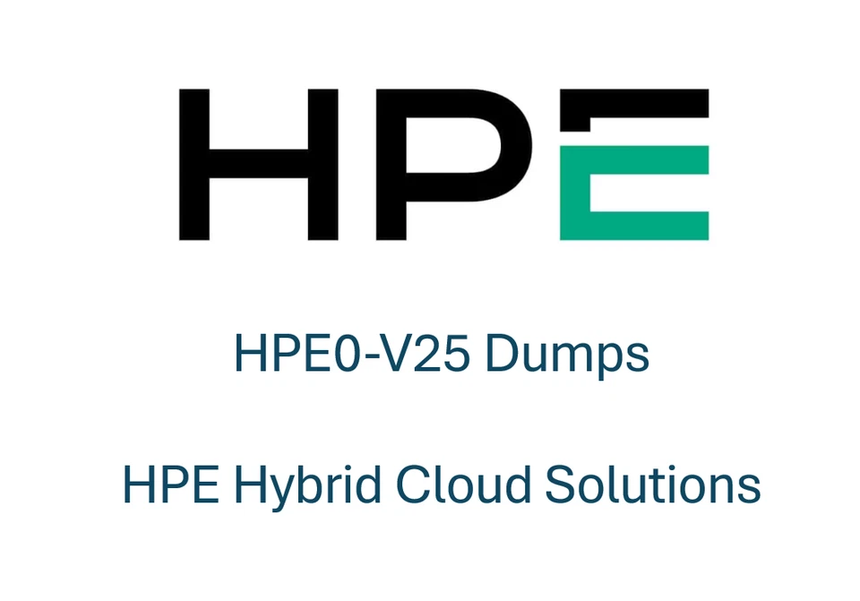 HPE0-V25 (Dumps) | HPE Hybrid Cloud Lösungen