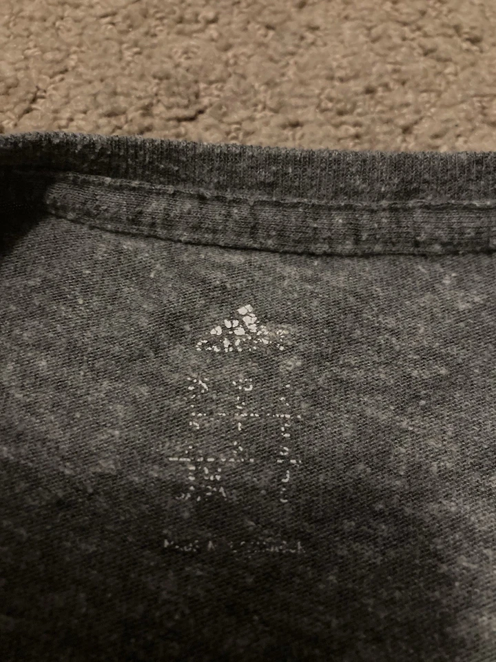 Houston Dynamo 阿迪达斯 T 恤中号短袖足球橄榄球灰色 Futbol — 第 2/4 张图片