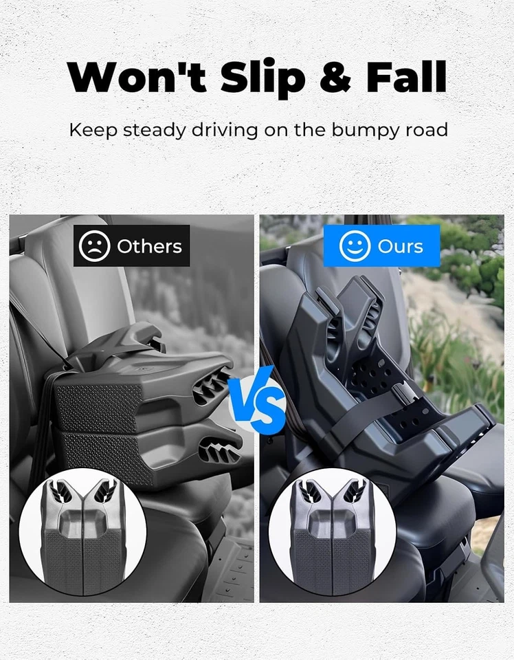 UTV 狩猎工具支架驾驶室座椅安装架适用于 Defender UForce1000 Ranger — 第 3/4 张图片