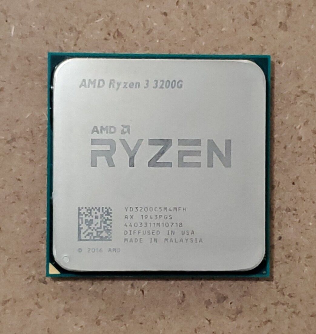 Processeur AMD Ryzen 3 3200G Socket AM4 + GPU (3,6 Ghz) - La Poste